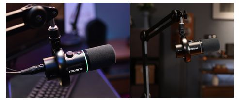 Maono Launches PD200W – The First Dynamic Podcast Microphone with Hybrid Triple Mode Connectivity