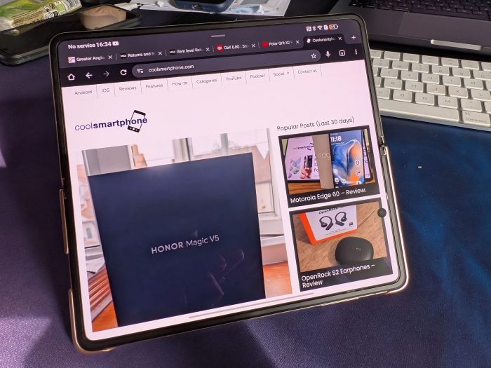 Honor Magic V5   Review