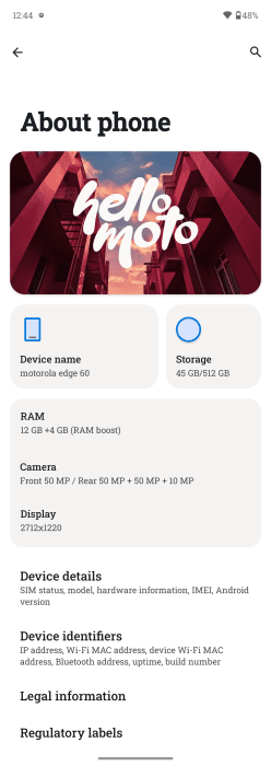 Motorola Edge 60   Review.